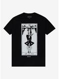 Hang In There Tarot Card T-Shirt By BeeboSloth, CHARCOAL, hi-res
