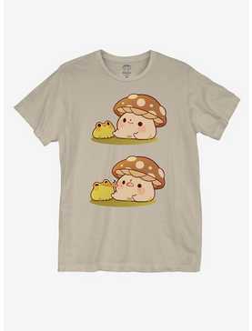 Mushroom Frog Kisses T-Shirt By Rhinlin, , hi-res