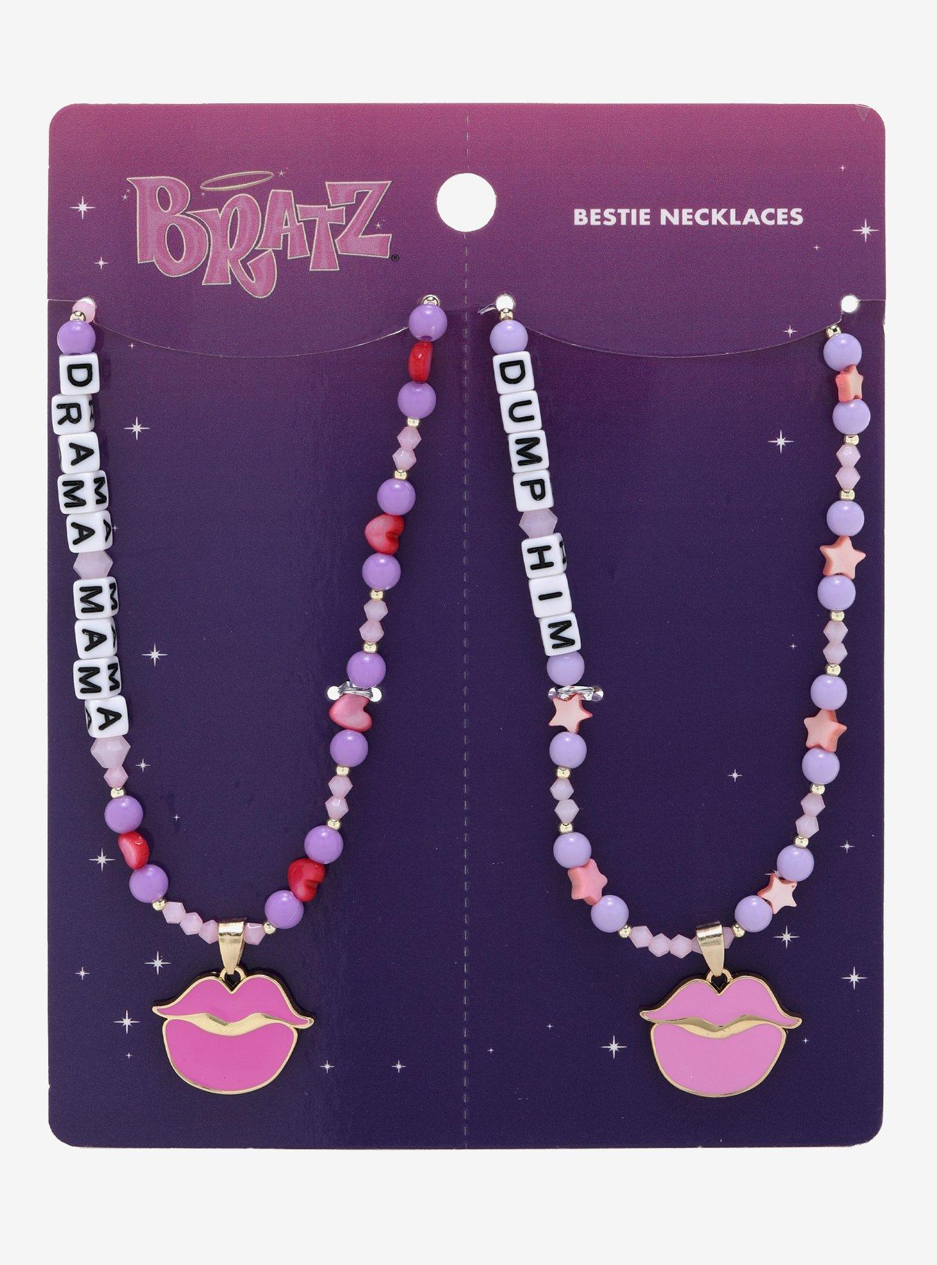 Bratz Dump Him Beaded Bestie Necklace Set -- BoxLunch Exclusive