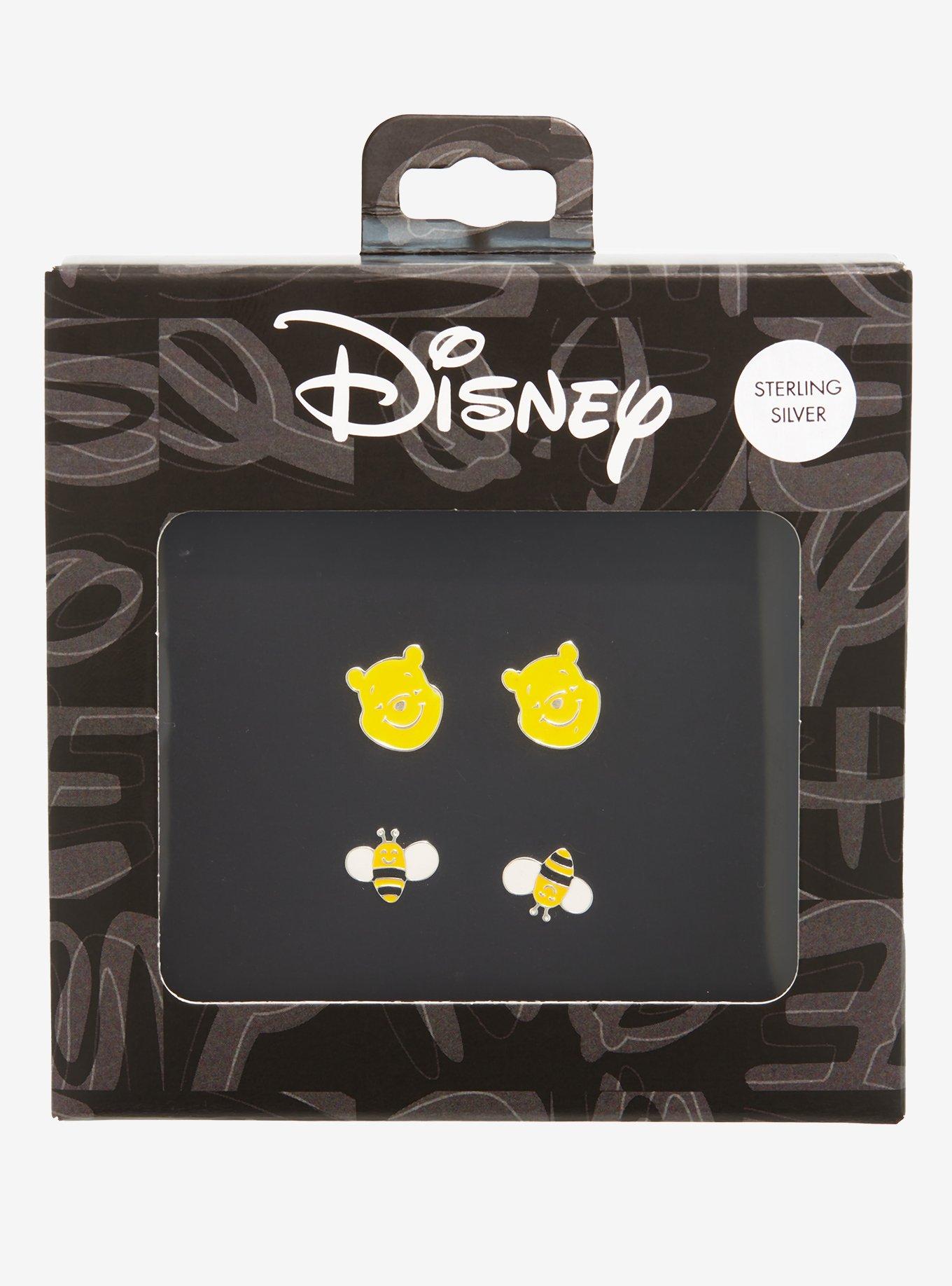 Disney Winnie the Pooh Bees & Pooh Bear Earring Set - BoxLunch Exclusive, , hi-res