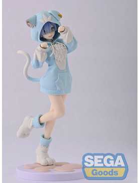 Sega Re:Zero Starting Life in Another World Luminasta Rem Figure (Fluffy Puck Ver.), , hi-res