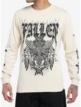 Fallen Cross Long-Sleeve T-Shirt, BLACK, hi-res