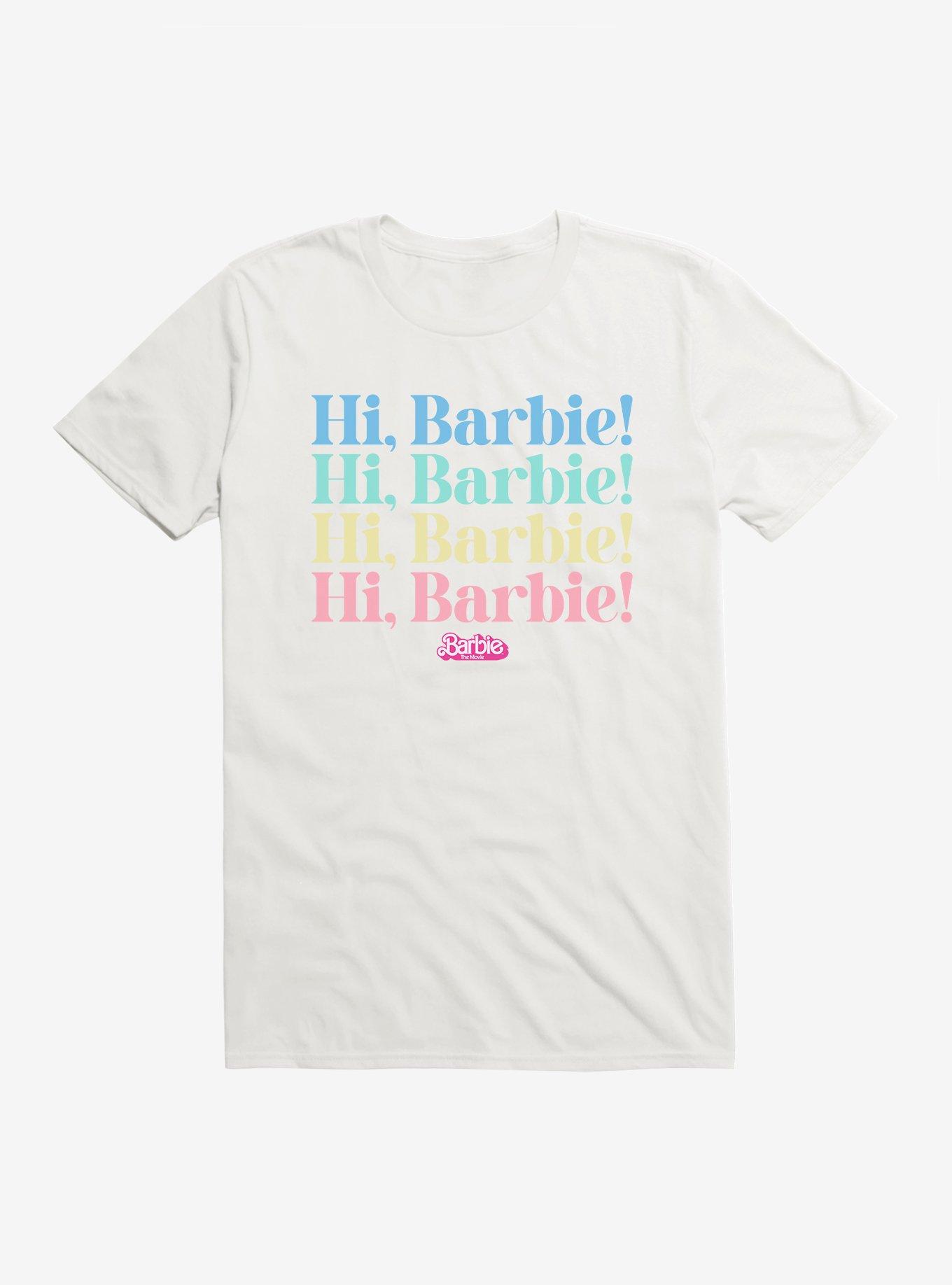 Barbie The Movie Hi Barbie Stack T-Shirt, , hi-res