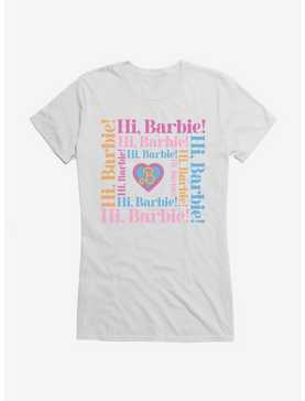 Barbie The Movie Hi Barbie Square Girls T-Shirt, , hi-res