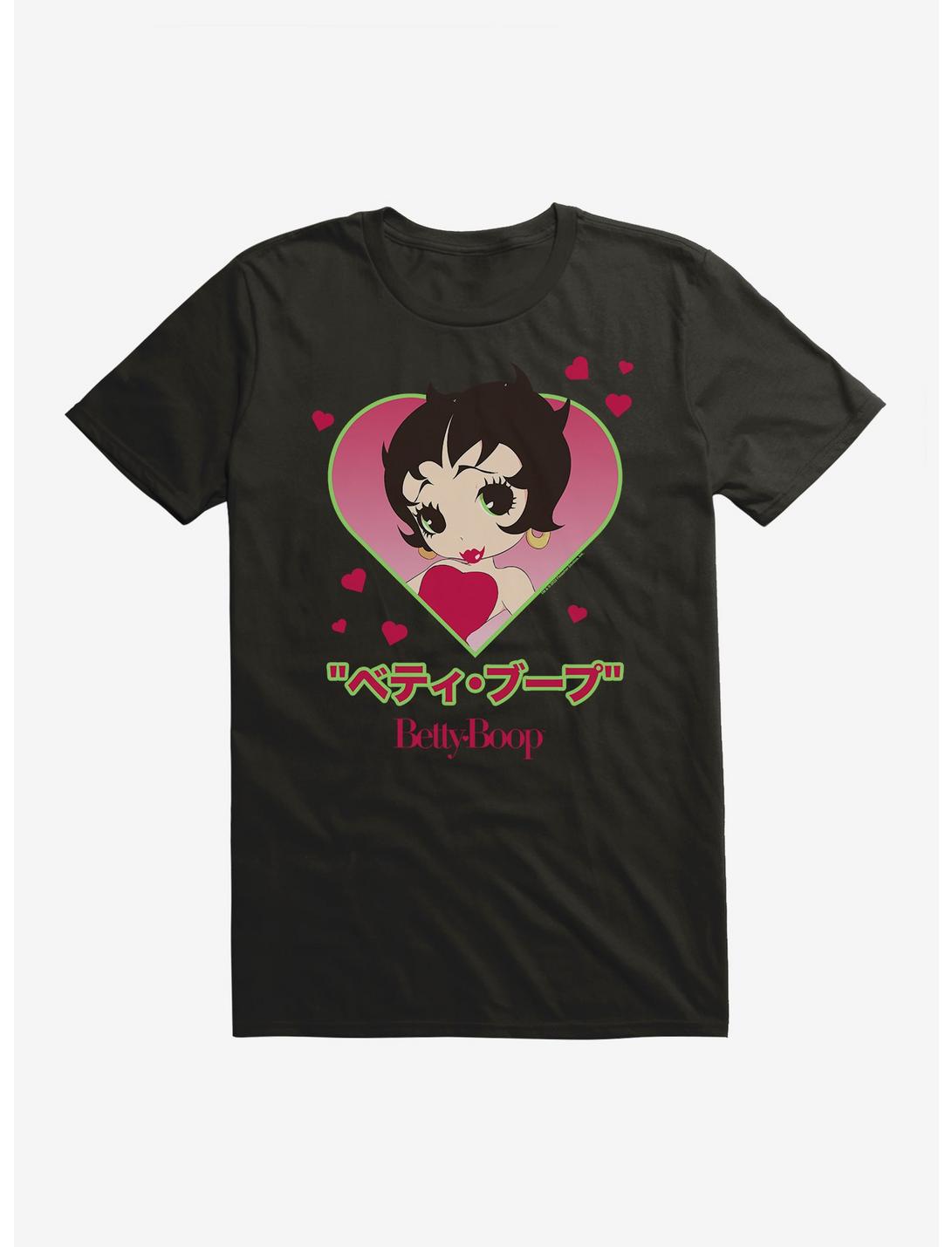 Betty Boop Heart Portrait T-Shirt, , hi-res