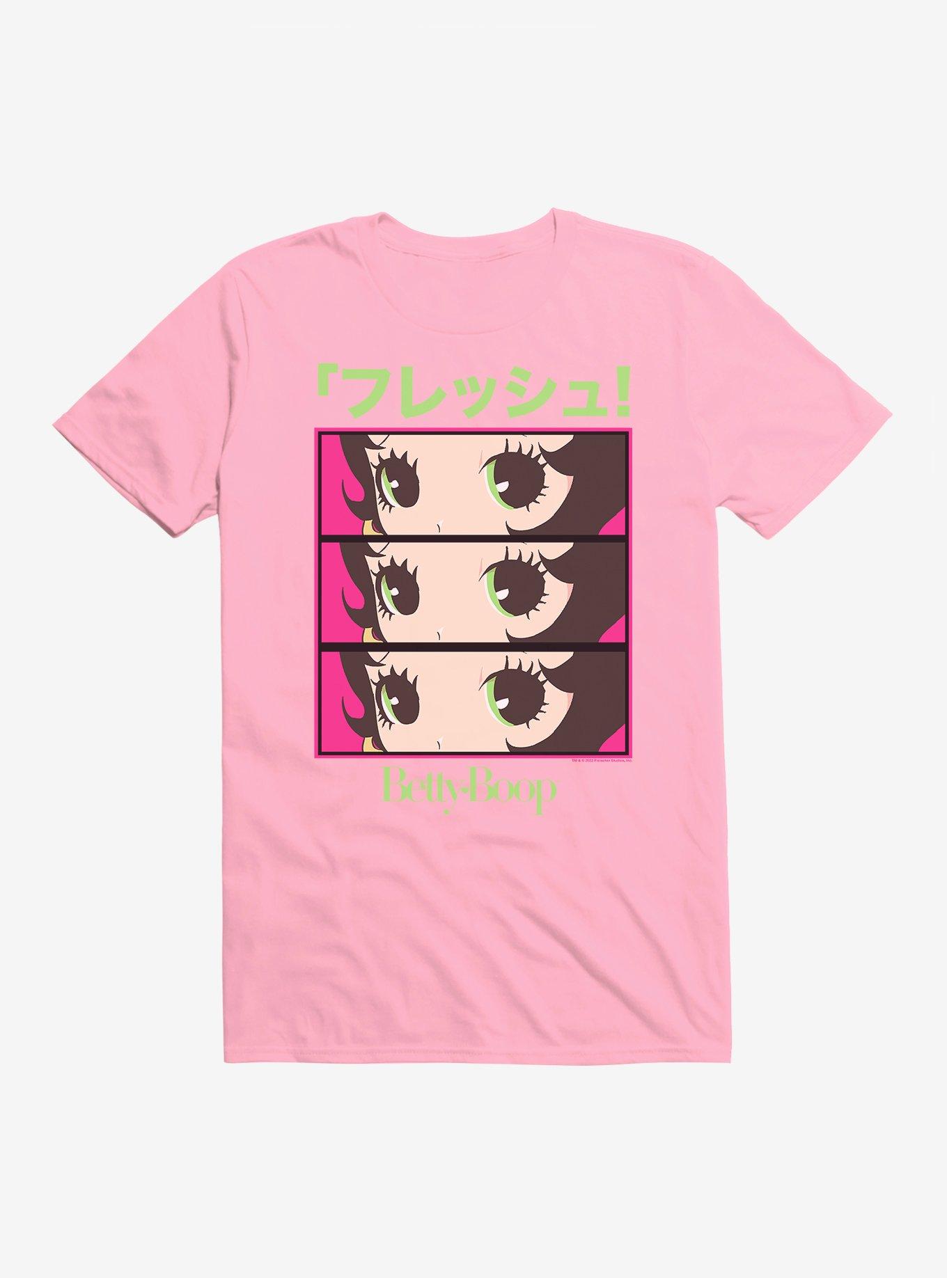 Betty Boop Green Eyes T-Shirt, LIGHT PINK, hi-res