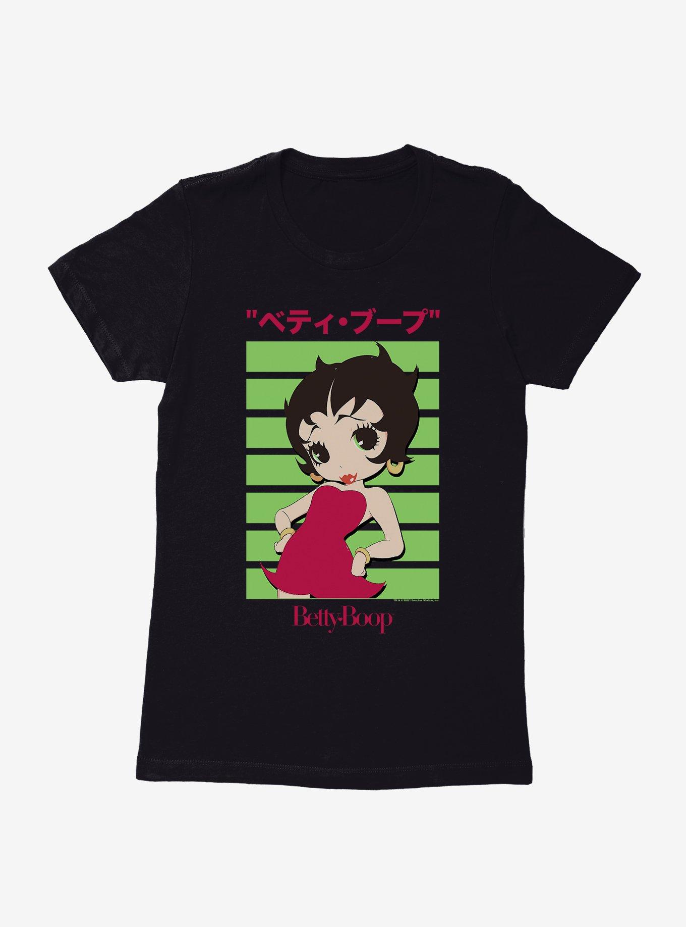 Betty Boop Posing Womens T-Shirt, , hi-res