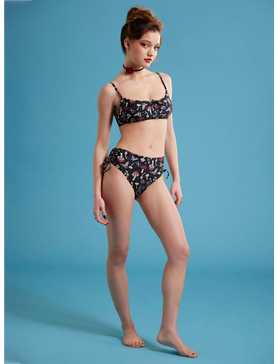 Mushroom Butterfly Ruched Swim Bottoms, , hi-res