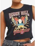 King Of The Hill Bobby Hill Girls Crop Muscle Tank Top, MULTI, hi-res