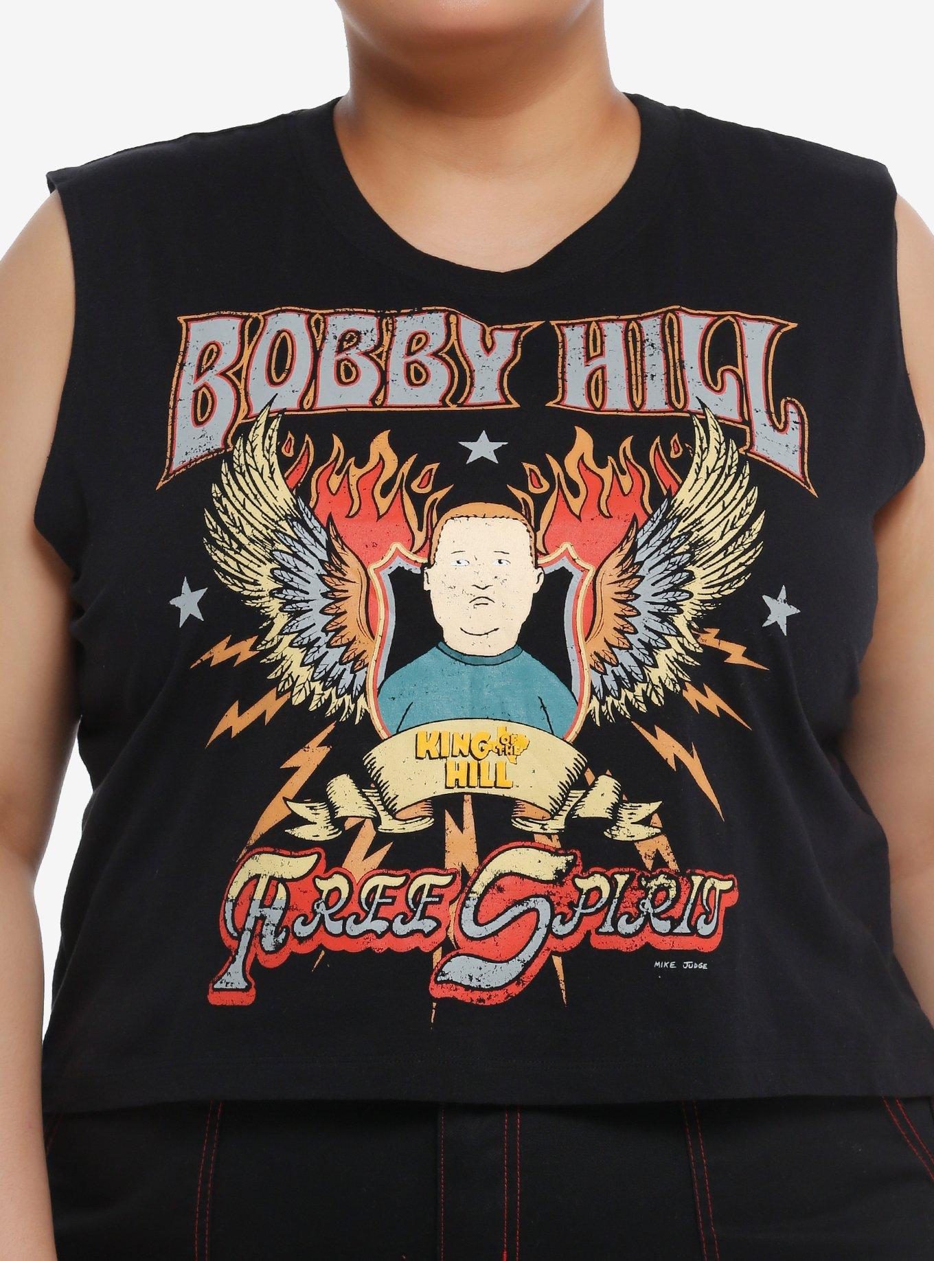 King Of The Hill Bobby Girls Muscle Tank Top Plus Size | Hot Topic