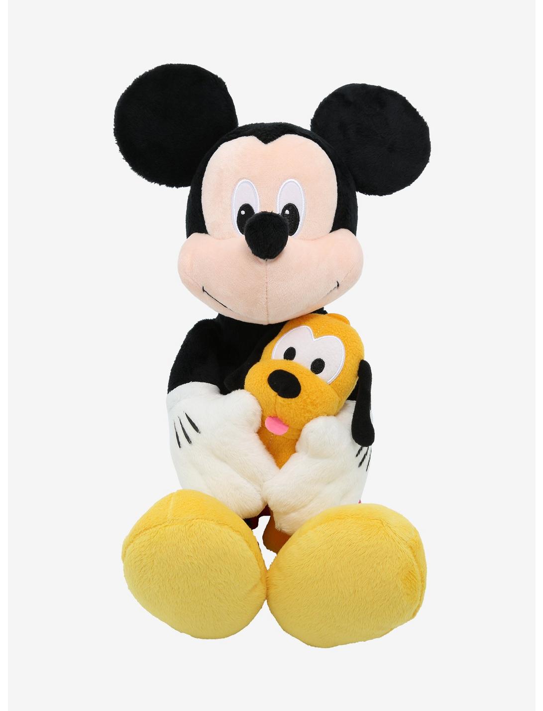 Disney Mickey Mouse and Pluto 10 Inch Plush, , hi-res