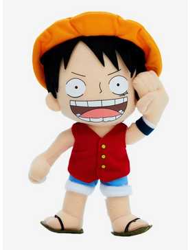 One Piece Monkey D. Luffy 10 Inch Plush, , hi-res