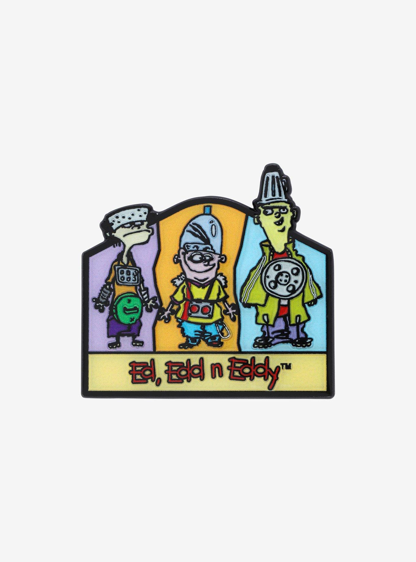 Ed, Edd n Eddy Group Portrait Enamel Pin - BoxLunch Exclusive, , hi-res