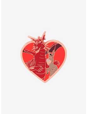 Dreamworks Shrek Donkey and Dragon Heart Enamel Pin - BoxLunch Exclusive, , hi-res