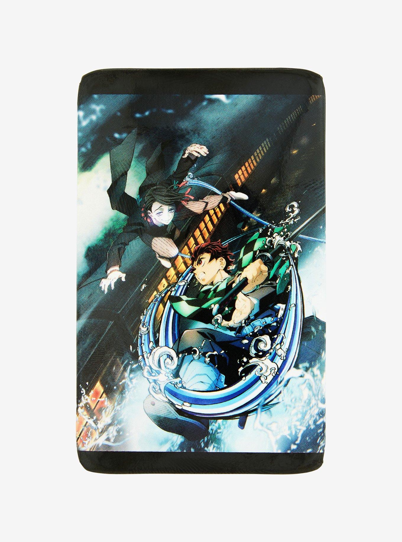 Demon Slayer: Kimetsu No Yaiba Mugen Train Fight Scene Rectangular Button, , hi-res