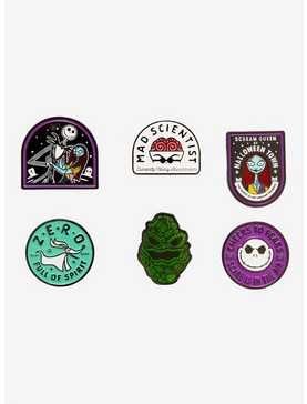 The Nightmare Before Christmas Character Patches Blind Box Enamel Pin, , hi-res