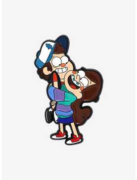 Gravity Falls Mabel & Dipper Enamel Pin, , hi-res