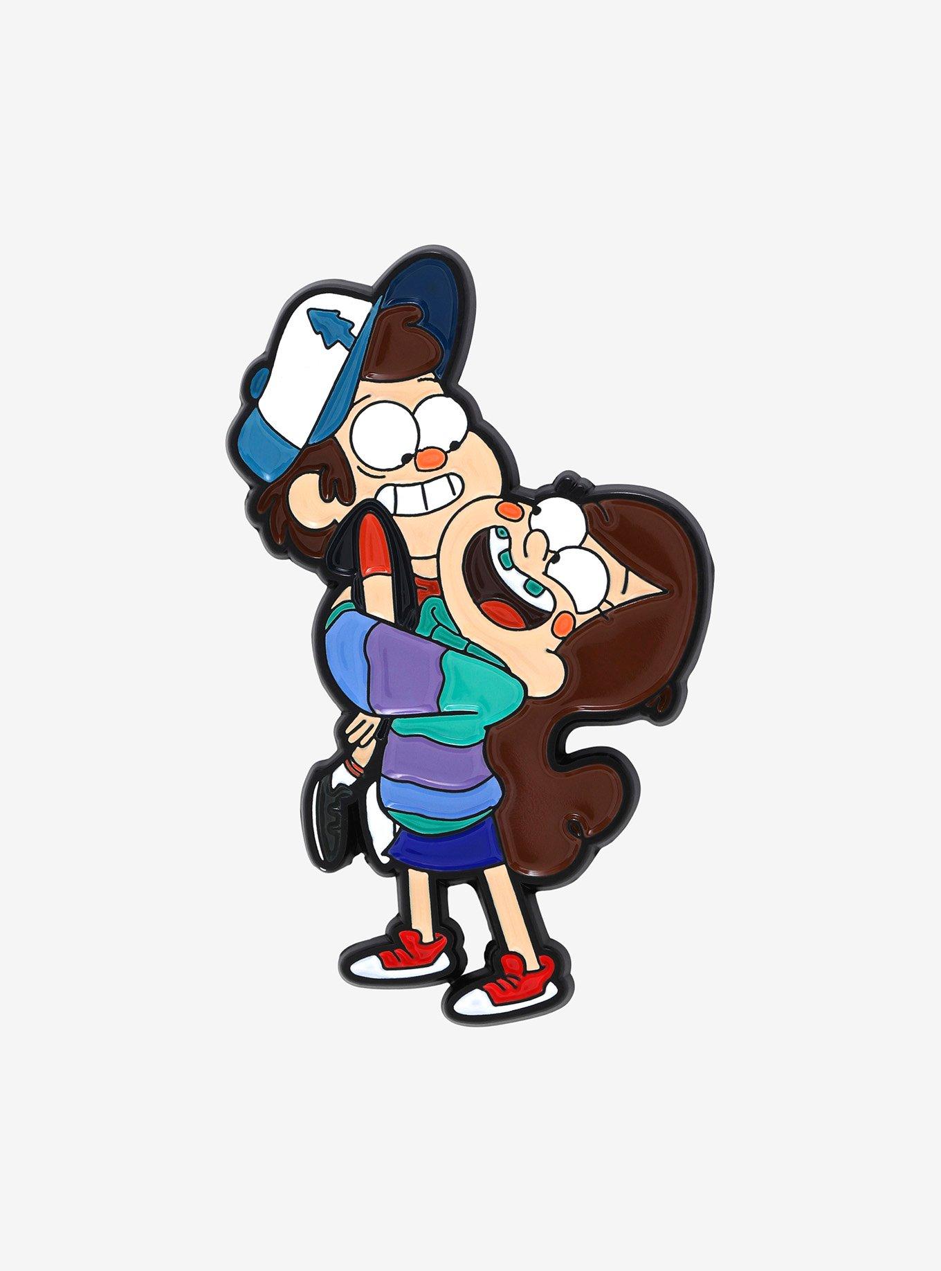 Gravity Falls Mabel & Dipper Enamel Pin | Hot Topic