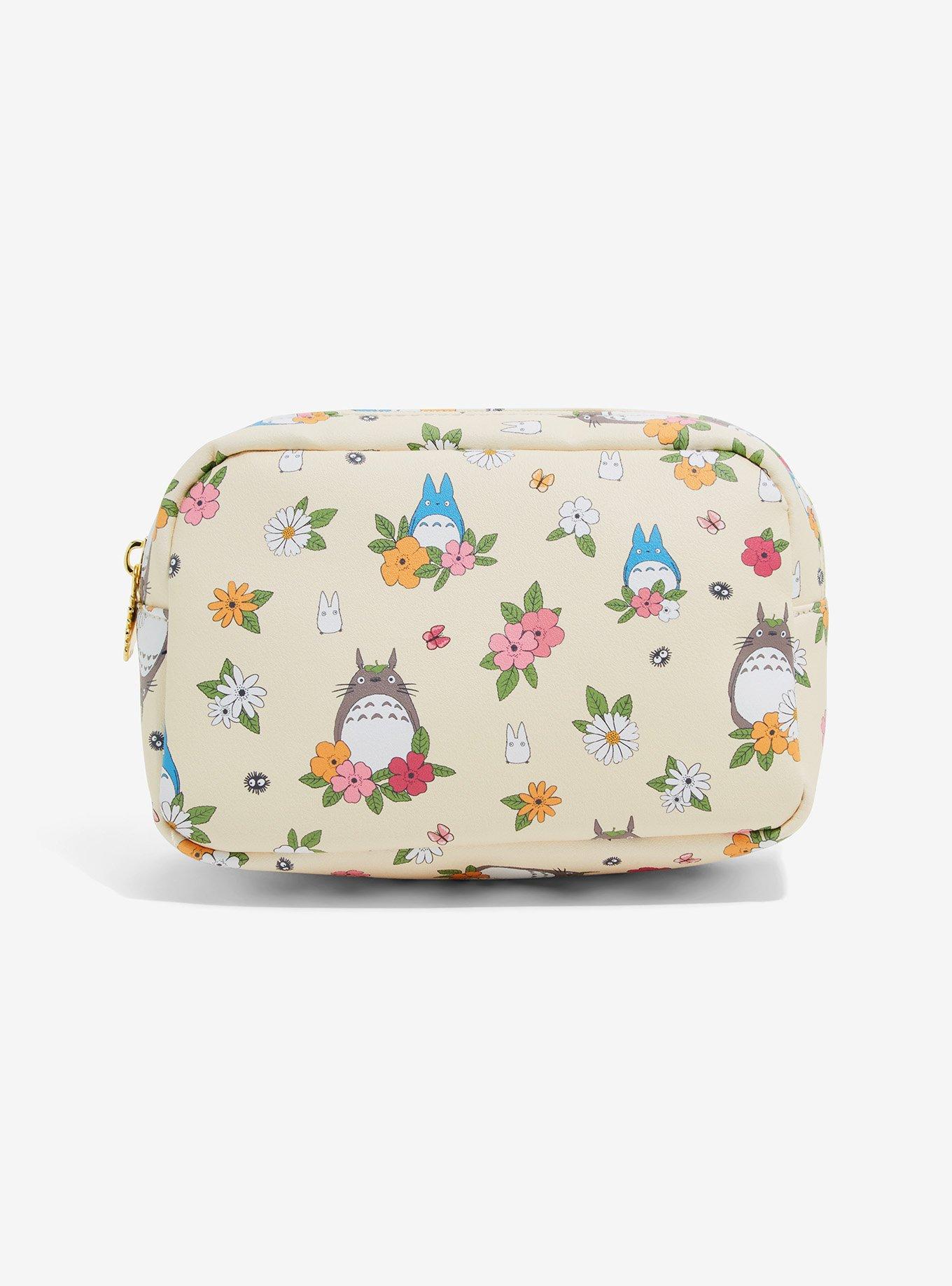 Studio Ghibli My Neighbor Totoro Floral Totoros Makeup Bag