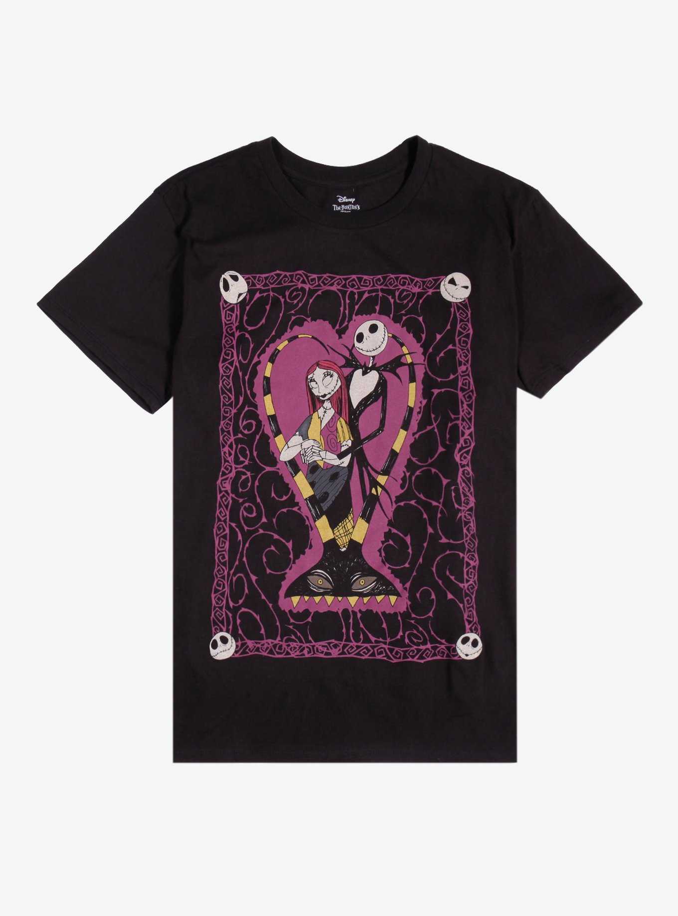 The Nightmare Before Christmas Tarot Characters Boyfriend Fit Girls T-Shirt, , hi-res