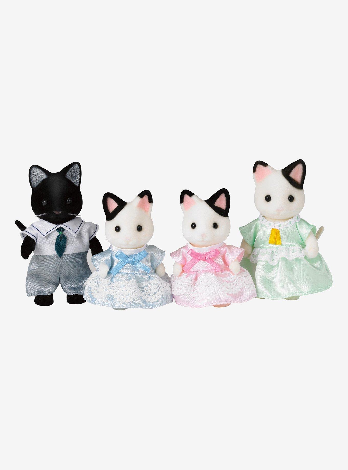Calico Critters Tuxedo Cat Family Figure Set | BoxLunch