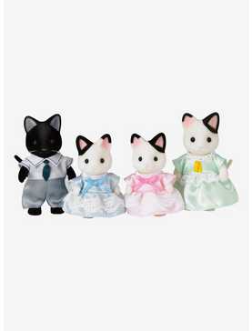 Calico Critters Tuxedo Cat Family Figure Set, , hi-res