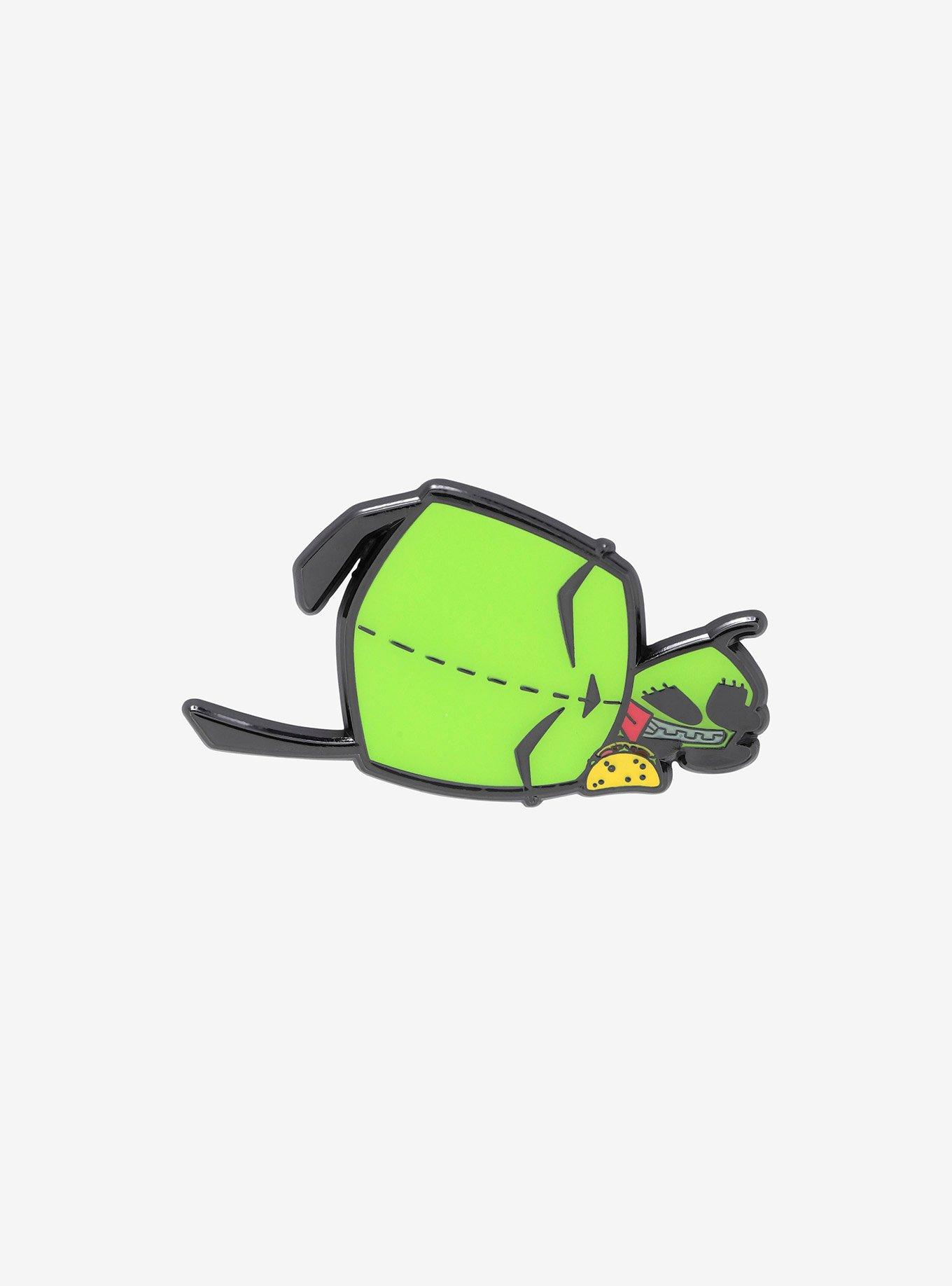 Loungefly Invader Zim GIR Nap Enamel Pin, , hi-res