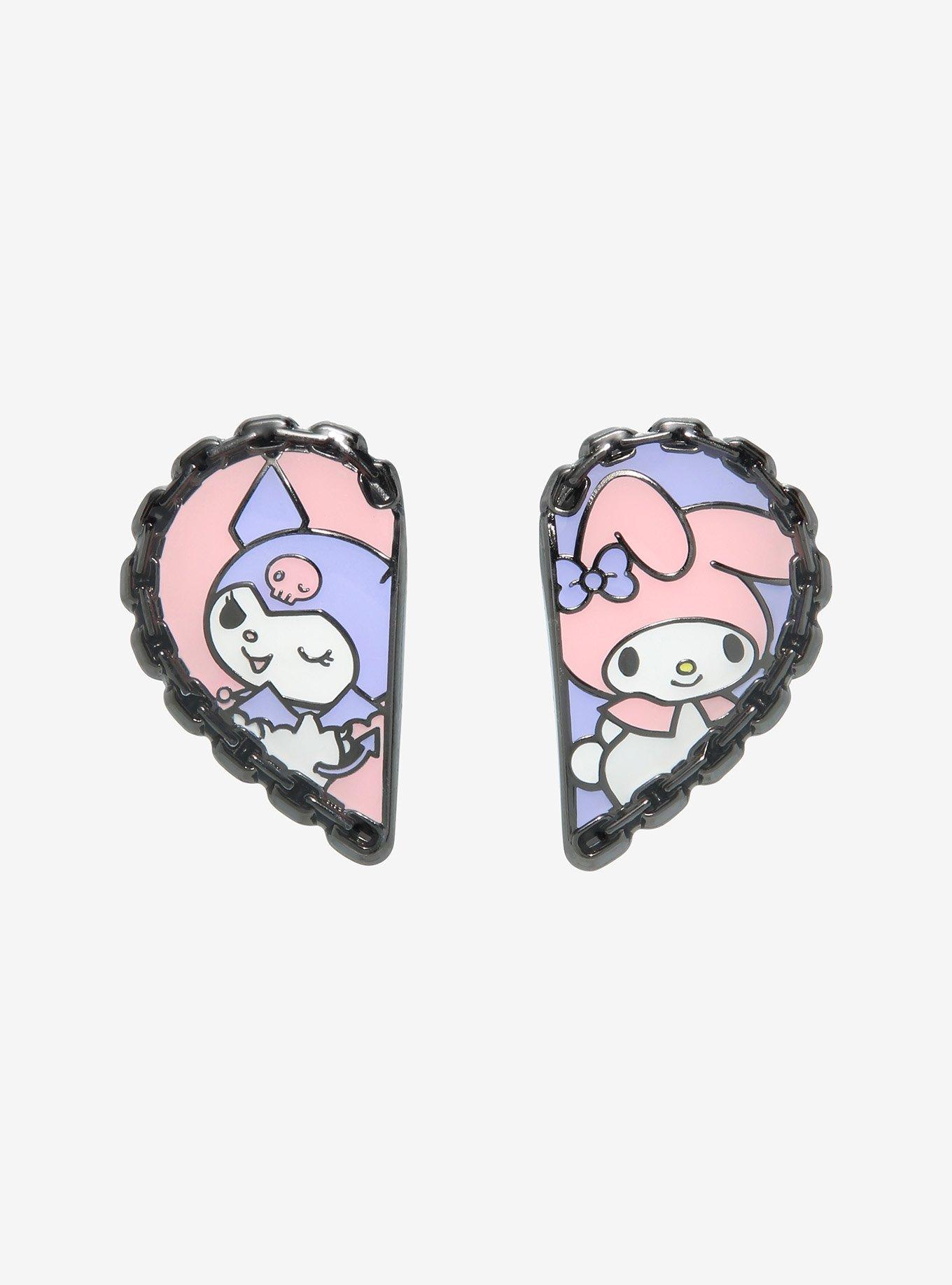 Kuromi Mischievous Enamel Pin, Hot Topic