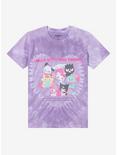 Sanrio Hello Kitty and Friends Emo Kyun Heart Youth Tie-Dye T-Shirt - BoxLunch Exclusive, , hi-res