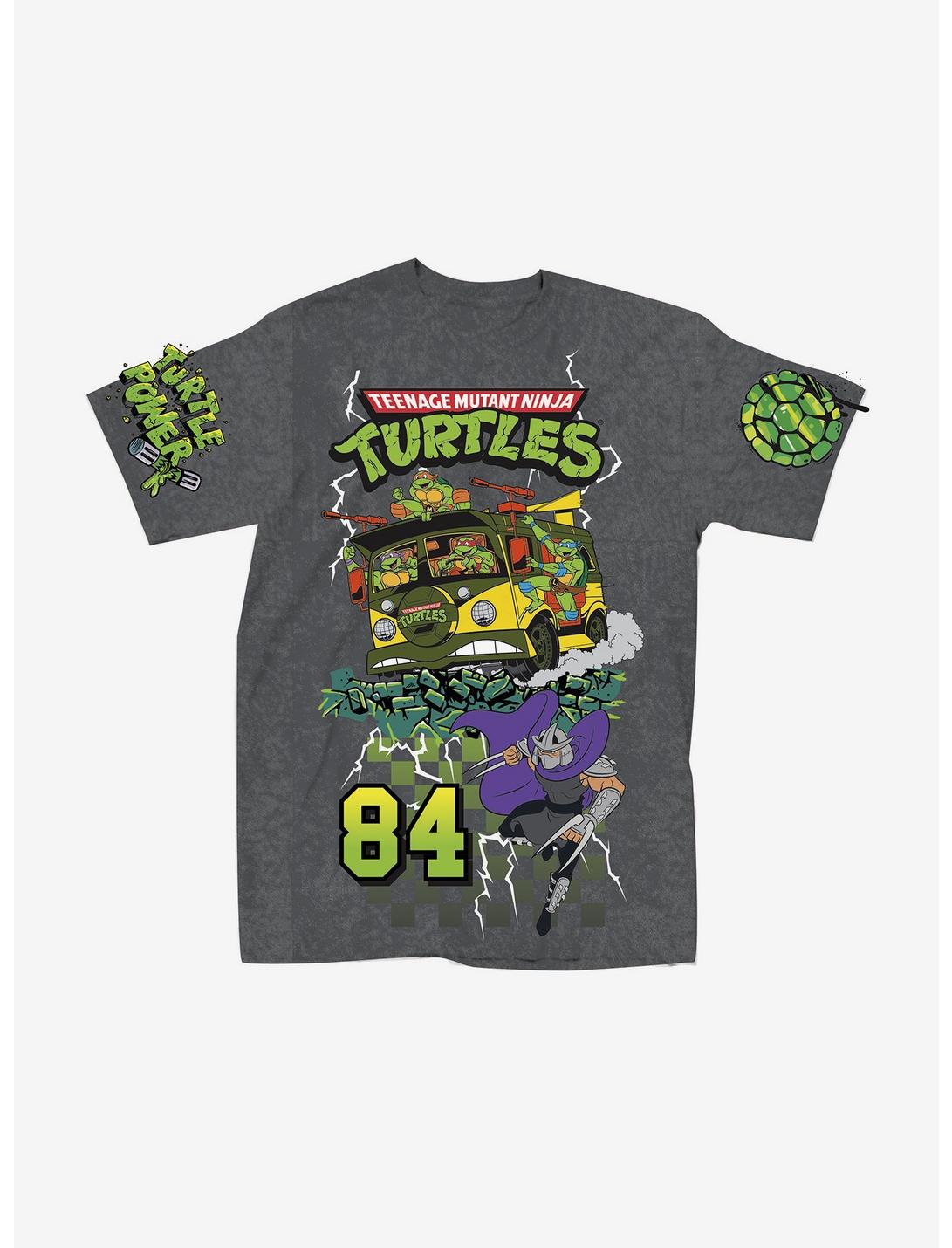 Teenage Mutant Ninja Turtles Racing Boyfriend Fit Girls T-Shirt, MULTI, hi-res