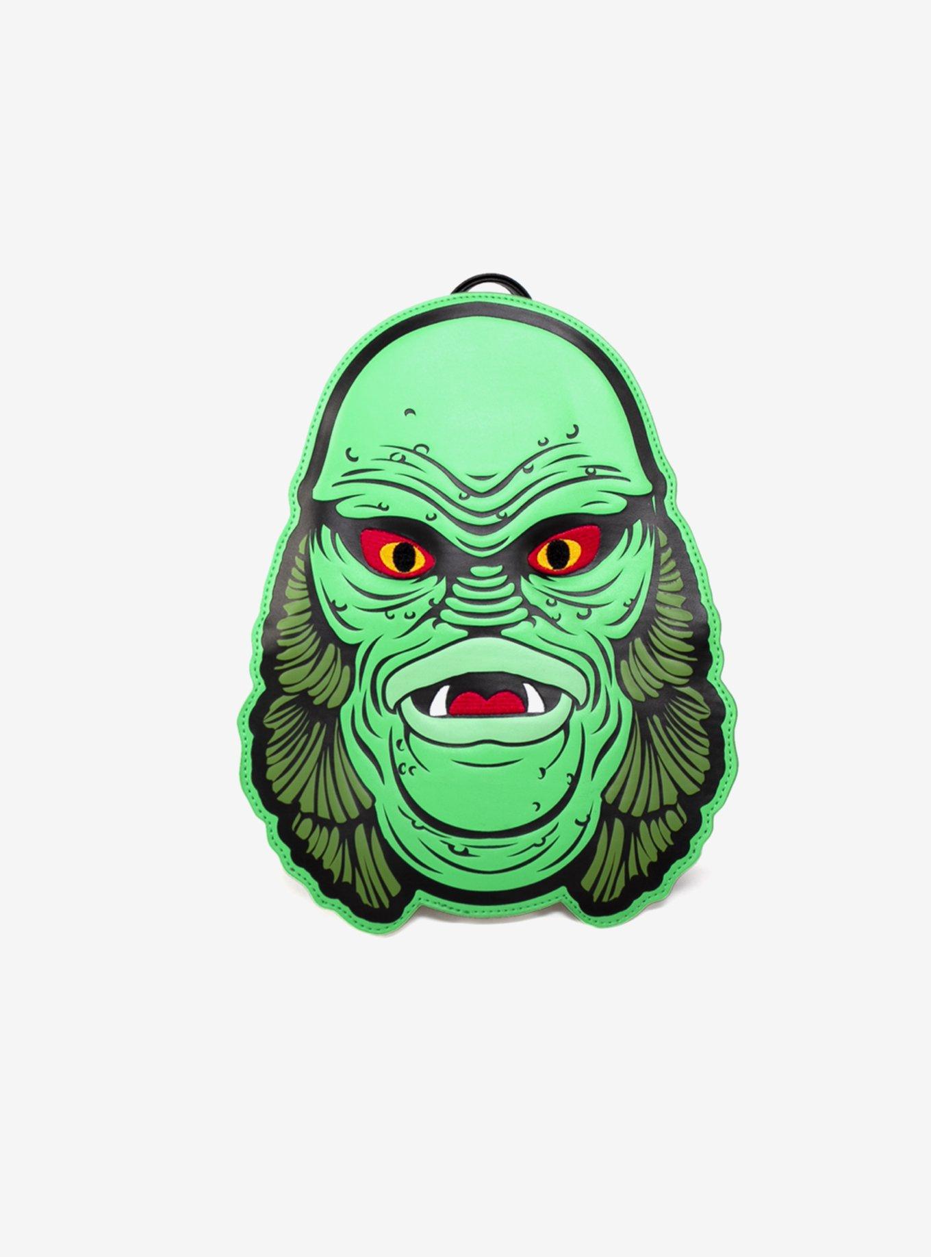 Rock Rebel Universal Monsters Creature From The Black Lagoon Head Mini Backpack, , hi-res