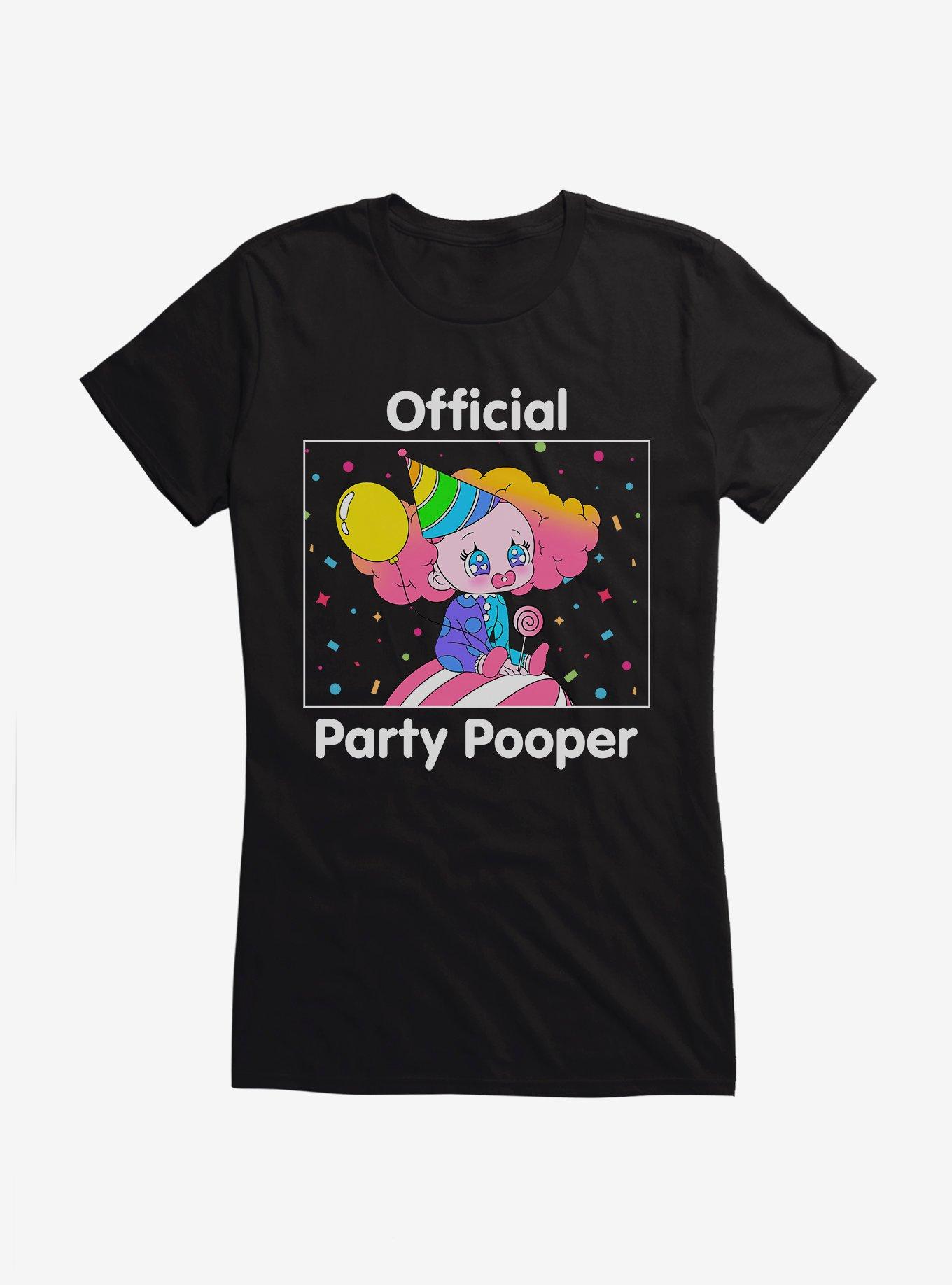 Official Party Pooper Girls T-Shirt, BLACK, hi-res