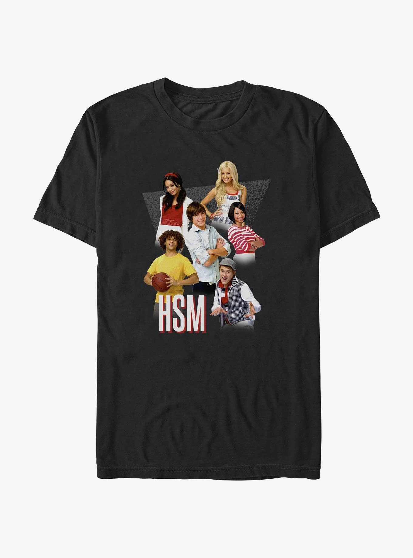 High School Musical Group Pose Collage T-Shirt