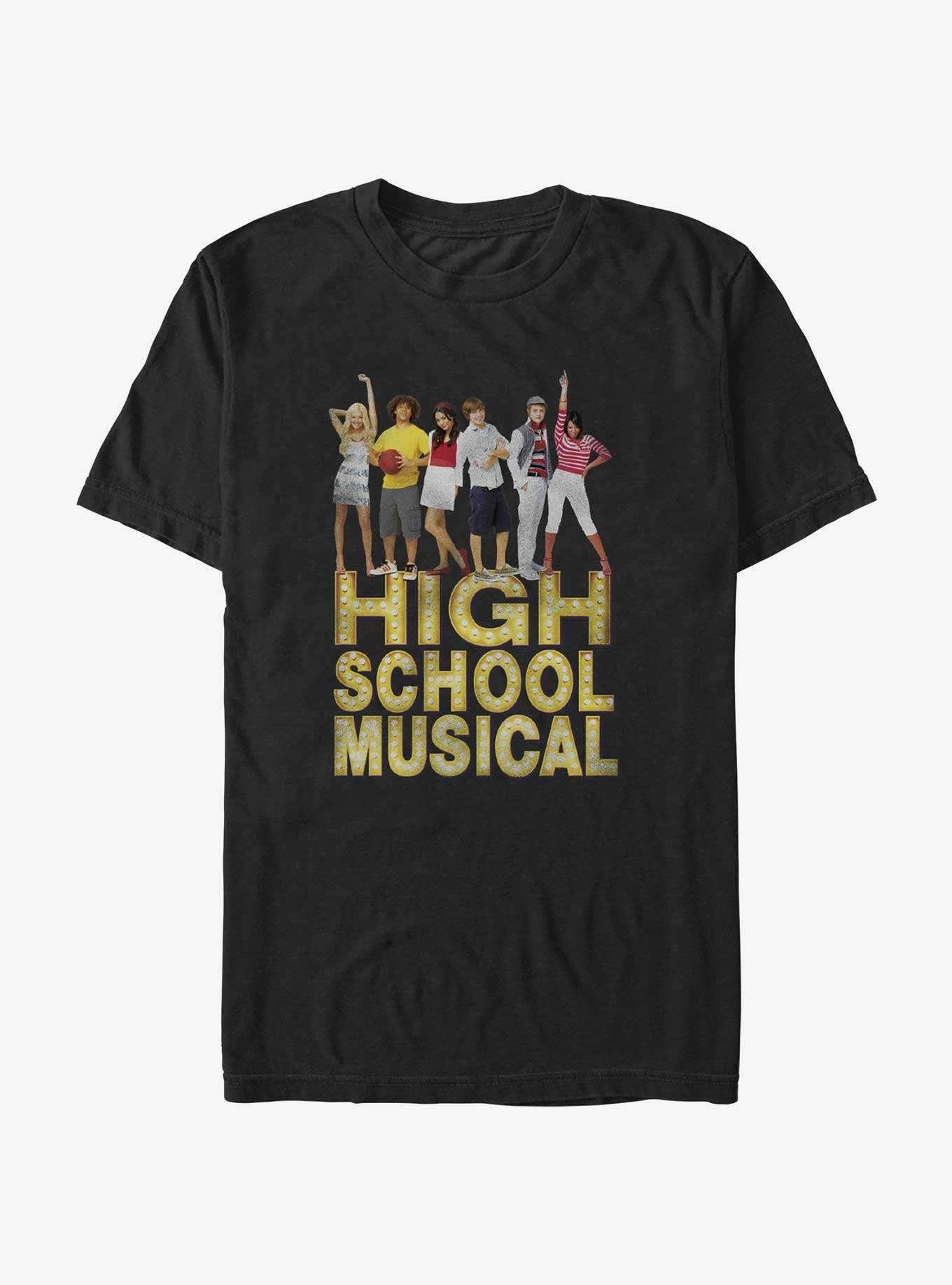 High School Musical Big Lights Group Pose T-Shirt, , hi-res