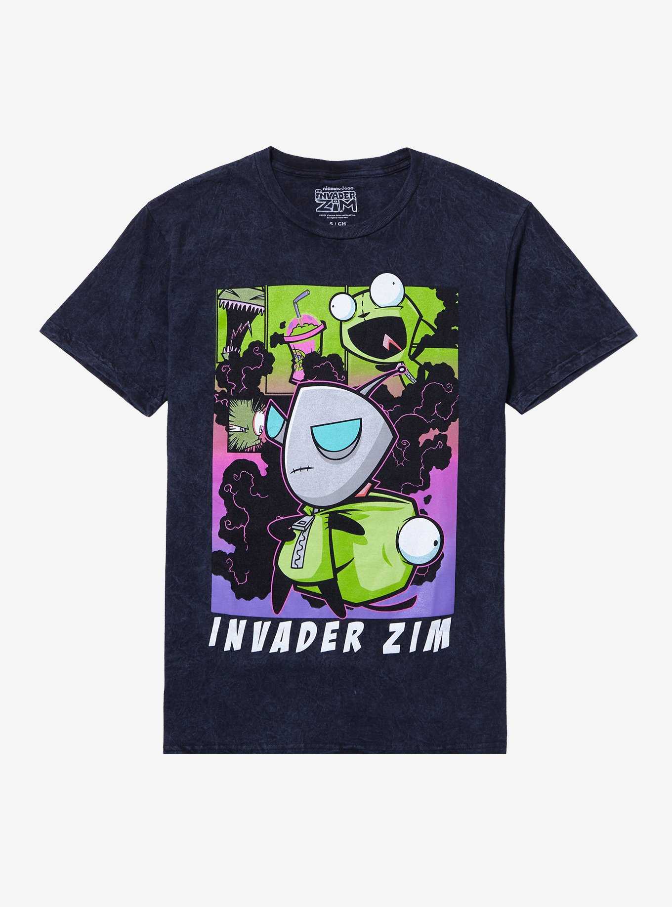 Invader Zim GIR Unzipped Boyfriend Fit Girls T-Shirt, , hi-res