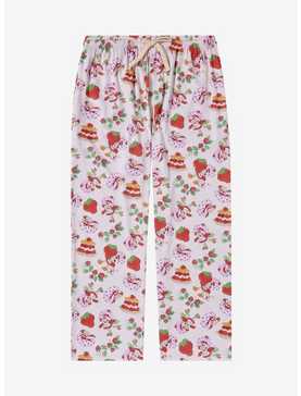Strawberry Shortcake Icons Allover Print Women's Plus Size Sleep Pants - BoxLunch Exclusive, , hi-res