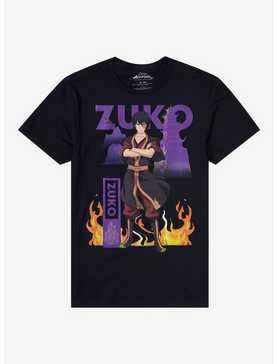 Avatar: The Last Airbender Zuko Purple Boyfriend Fit Girls T-Shirt, , hi-res