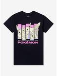 Pokemon Eevee Panels Boyfriend Fit Girls T-Shirt, MULTI, hi-res