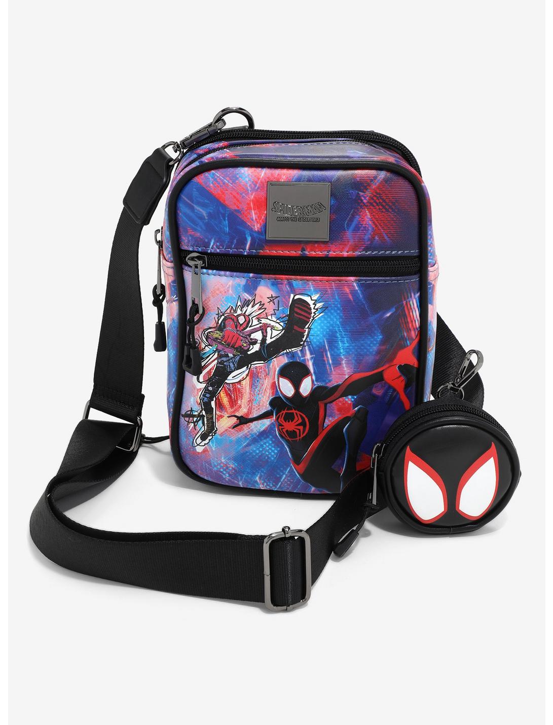 Marvel Spider-Man: Across the Spider-Verse Miles Morales Crossbody Bag - BoxLunch Exclusive, , hi-res