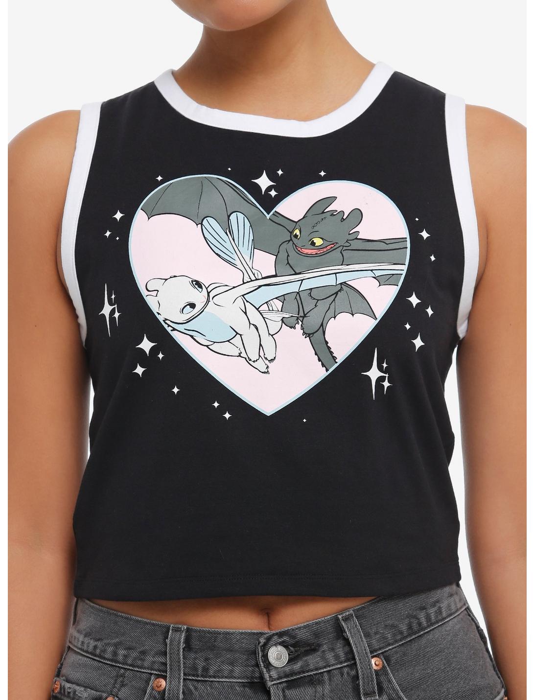 How To Train Your Dragon Toothless & Light Fury Girls Tank Top, MULTI, hi-res