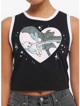 How To Train Your Dragon Toothless & Light Fury Girls Tank Top, , hi-res
