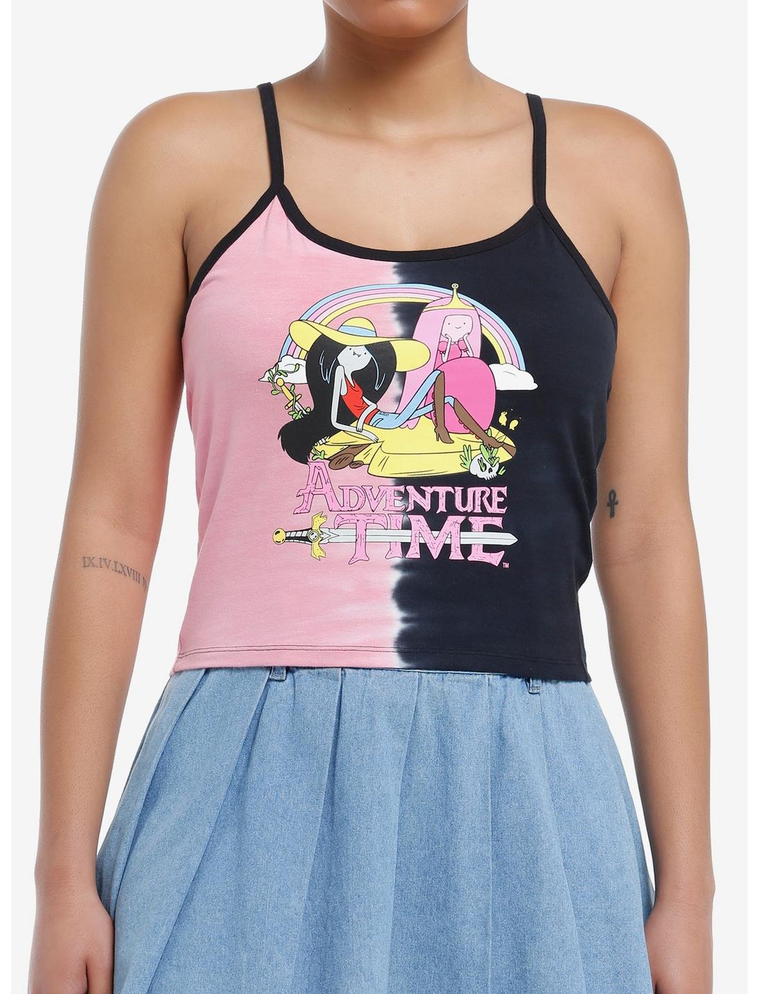 Adventure Time Marceline & Princess Bubblegum Split-Dye Girls Cami, MULTI, hi-res