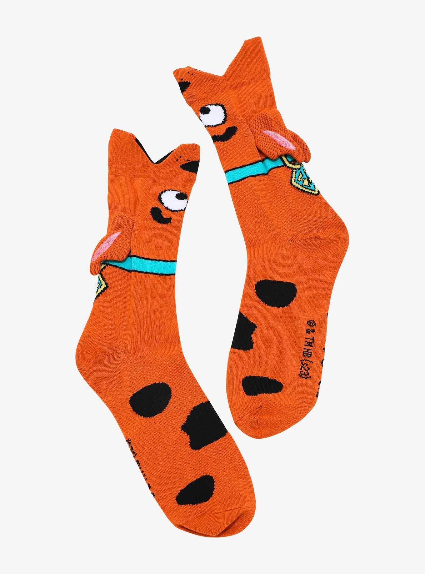 Scooby-Doo! Biting Crew Socks, , hi-res