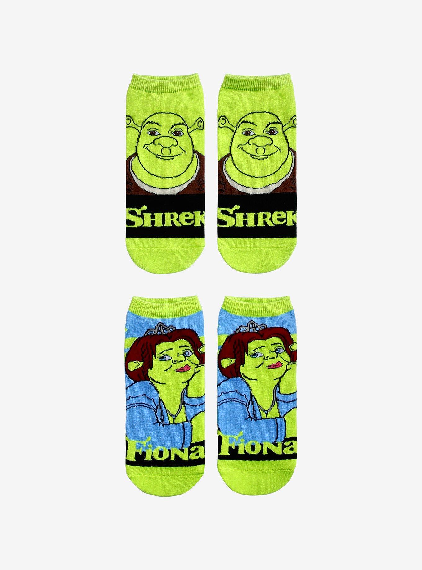 Shrek Fiona Duo No-Show Socks 2 Pair, , hi-res