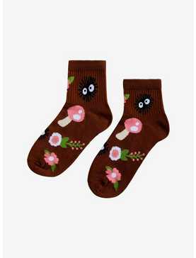 Studio Ghibli My Neighbor Totoro Soot Sprite Mushroom Ankle Socks, , hi-res
