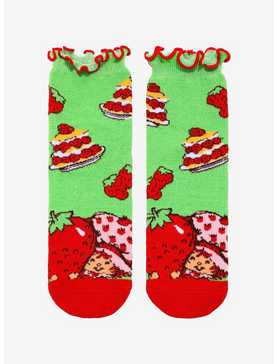Strawberry Shortcake Dessert Ankle Socks, , hi-res