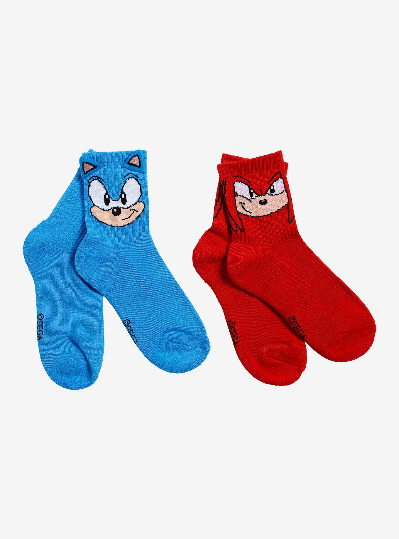 Sonic The Hedgehog Duo Crew Socks 2 Pair, , hi-res