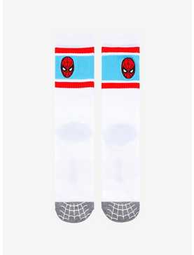 Marvel Spider-Man Mask Crew Socks, , hi-res