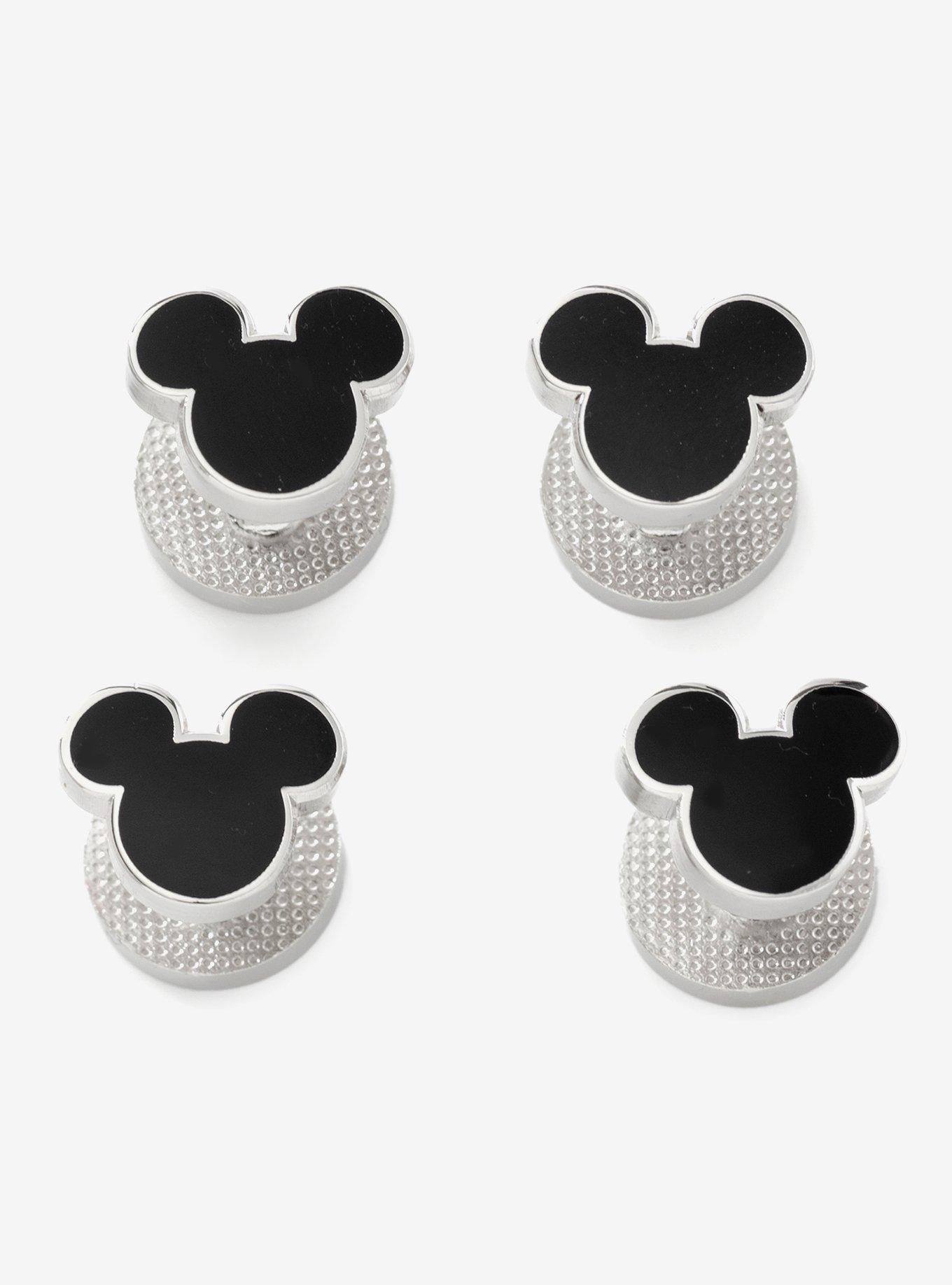 Disney Mickey Mouse Silhouette Studs, , hi-res