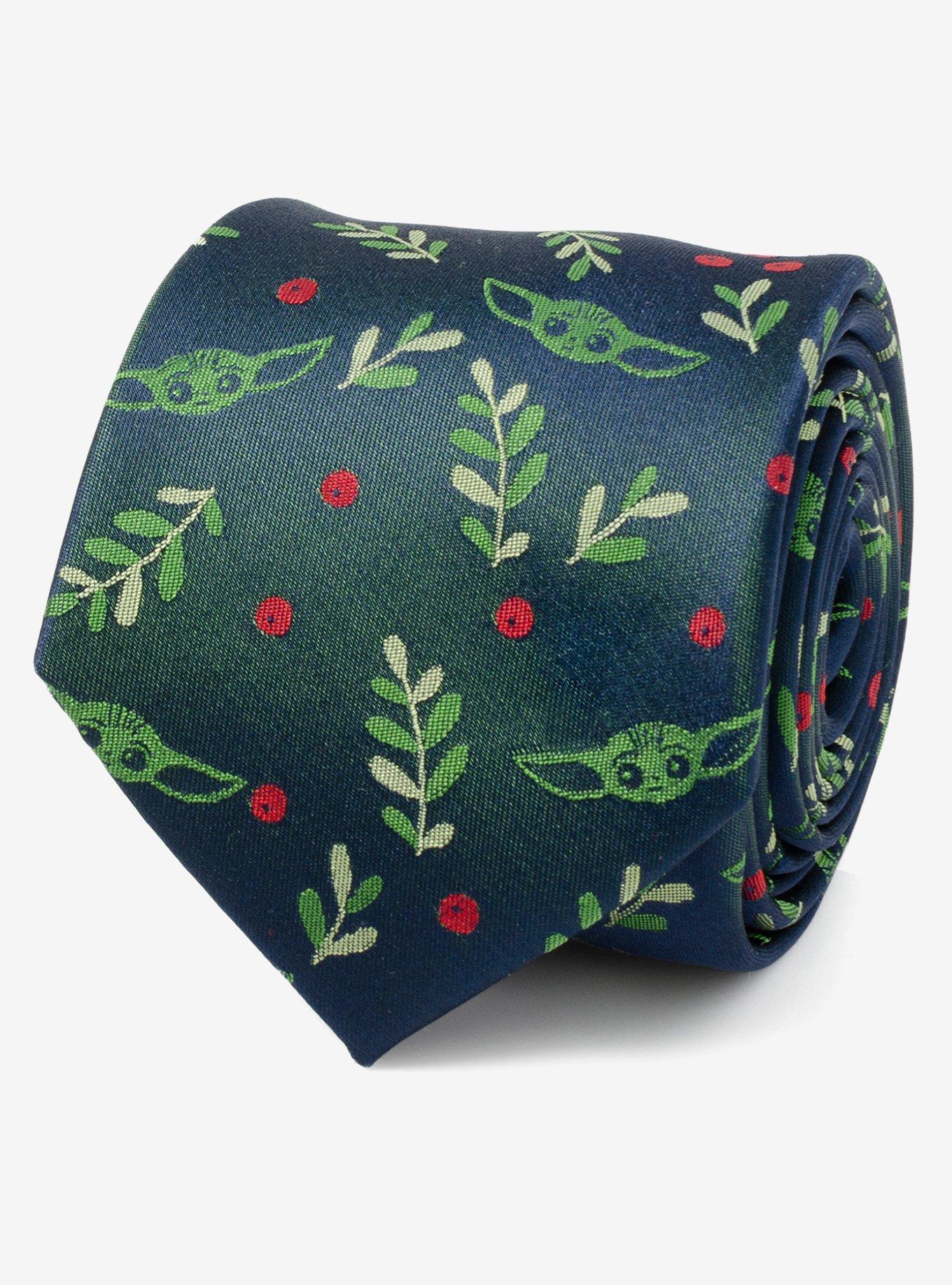 Star Wars The Mandalorian Grogu Navy Tie, , hi-res